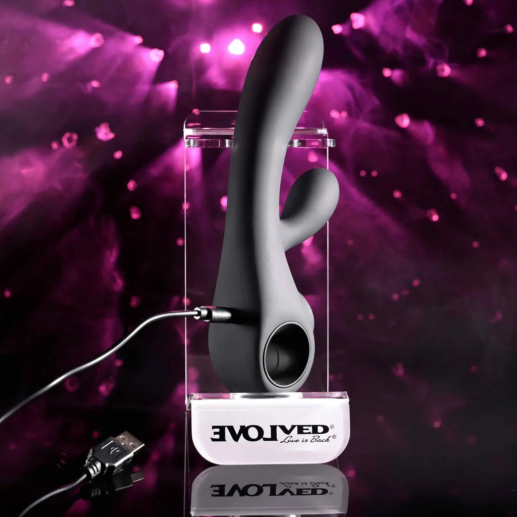 Evolved® Novelties Evolved Black Magic G-Spot & Clitoral Vibrator
