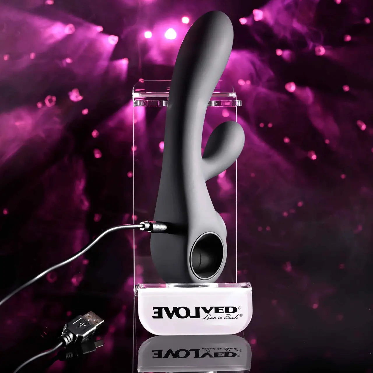 Evolved® Novelties Evolved Black Magic G-Spot & Clitoral Vibrator