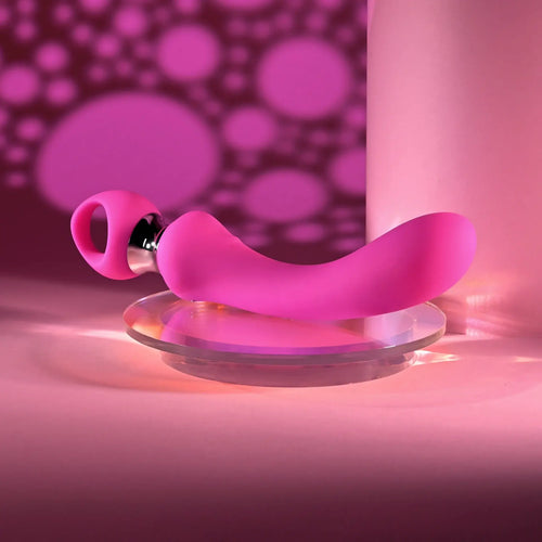 Evolved® Novelties Evolved Kiss the Ring Rechargeable G-Spot Vibrator Hot Pink