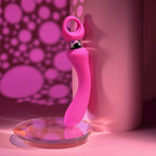 Evolved® Novelties Evolved Kiss the Ring Rechargeable G-Spot Vibrator Hot Pink