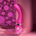 Evolved® Novelties Evolved Kiss the Ring Rechargeable G-Spot Vibrator Hot Pink