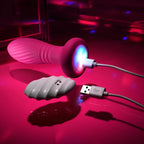 Evolved® Novelties Evolved LED Party Thrusting Butt Plug with Remote Cerise