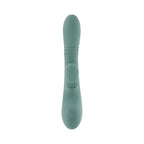 Evolved® Novelties Evolved Rub Me Tender G-Spot & Clitoral Vibrator | Gyrating Thrusting Rotating Sage