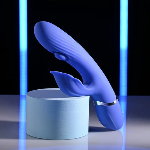 Evolved® Novelties Evolved Shudder Triple-Motor G-Spot & Clitoral Vibrator Blue