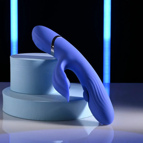 Evolved® Novelties Evolved Shudder Triple-Motor G-Spot & Clitoral Vibrator Blue