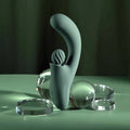 Evolved® Novelties Evolved Spiral Charm, Dual-Motor Clitoral Stimulator Sage