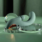 Evolved® Novelties Evolved Spiral Charm, Dual-Motor Clitoral Stimulator Sage