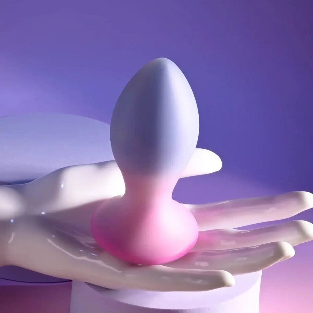 Paradise Plug Dual Layer Vibrating Anal Plug with Remote - Rolik®