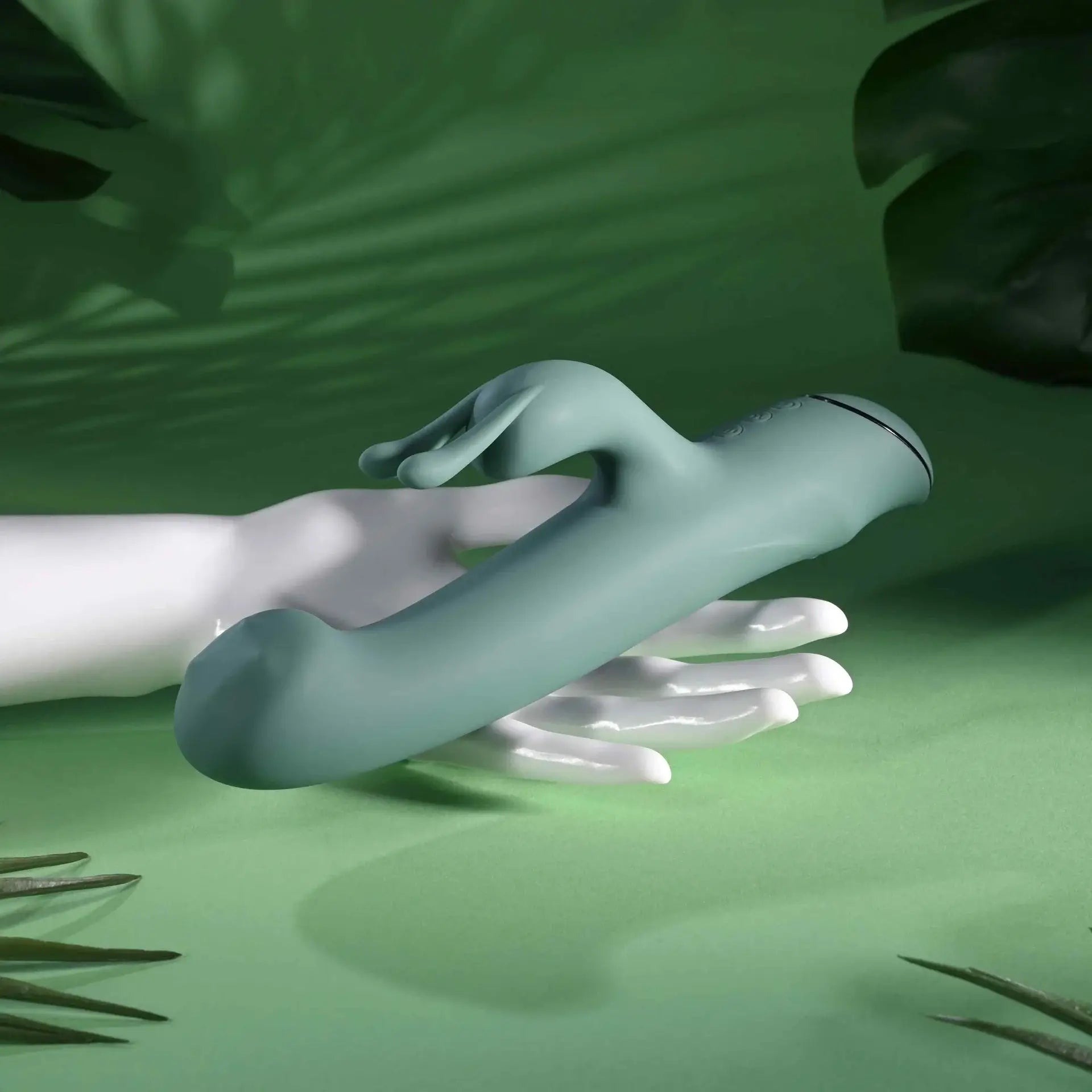 Evolved® Novelties Satin Swirl G-Spot Rabbit Vibrator
