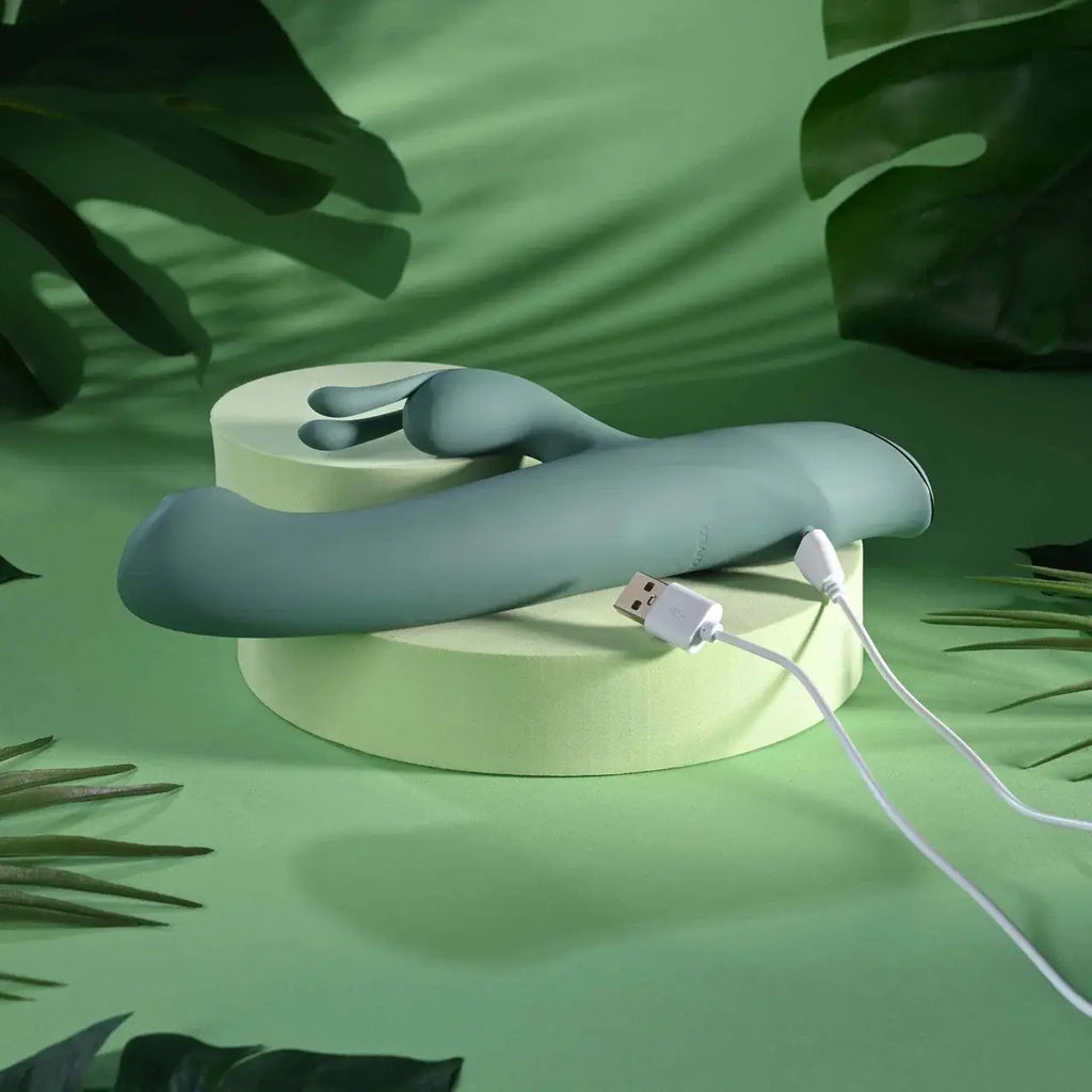Evolved® Novelties Satin Swirl G-Spot Rabbit Vibrator