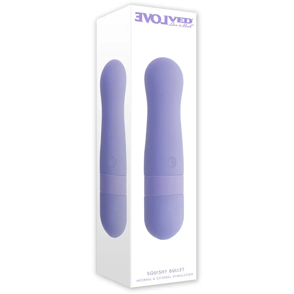 Evolved® Novelties Squishy Bullet Vibrator Lavender