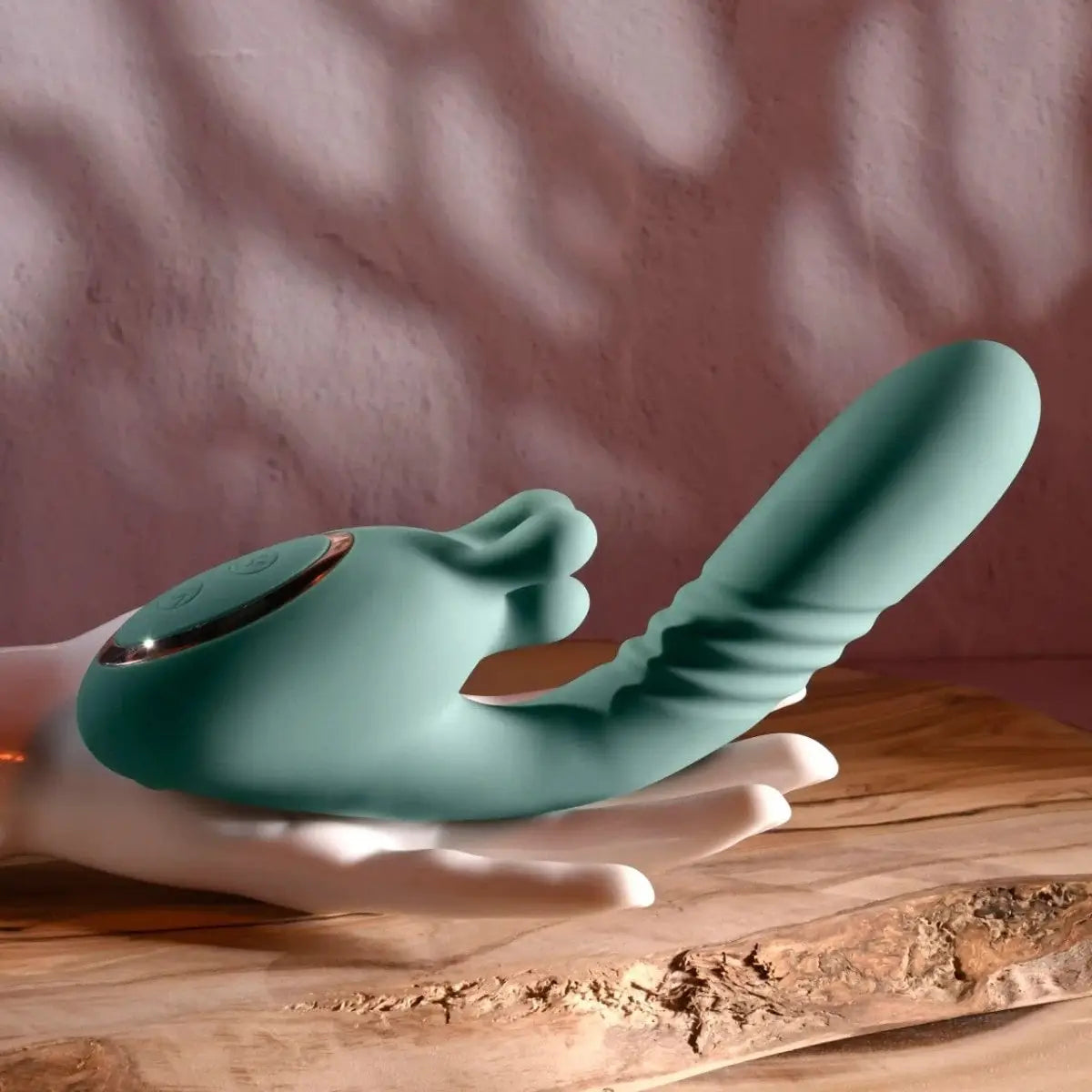 Thrust Into Ecstasy Bendable Thrusting Vibrator - Rolik®