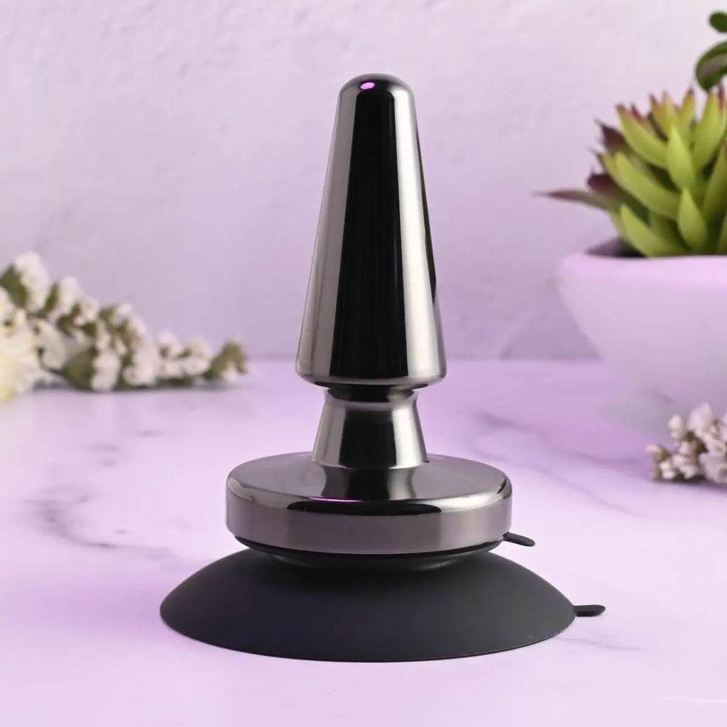 Evolved® Beginner Vibrating Rechargeable Metal Plug - Rolik®