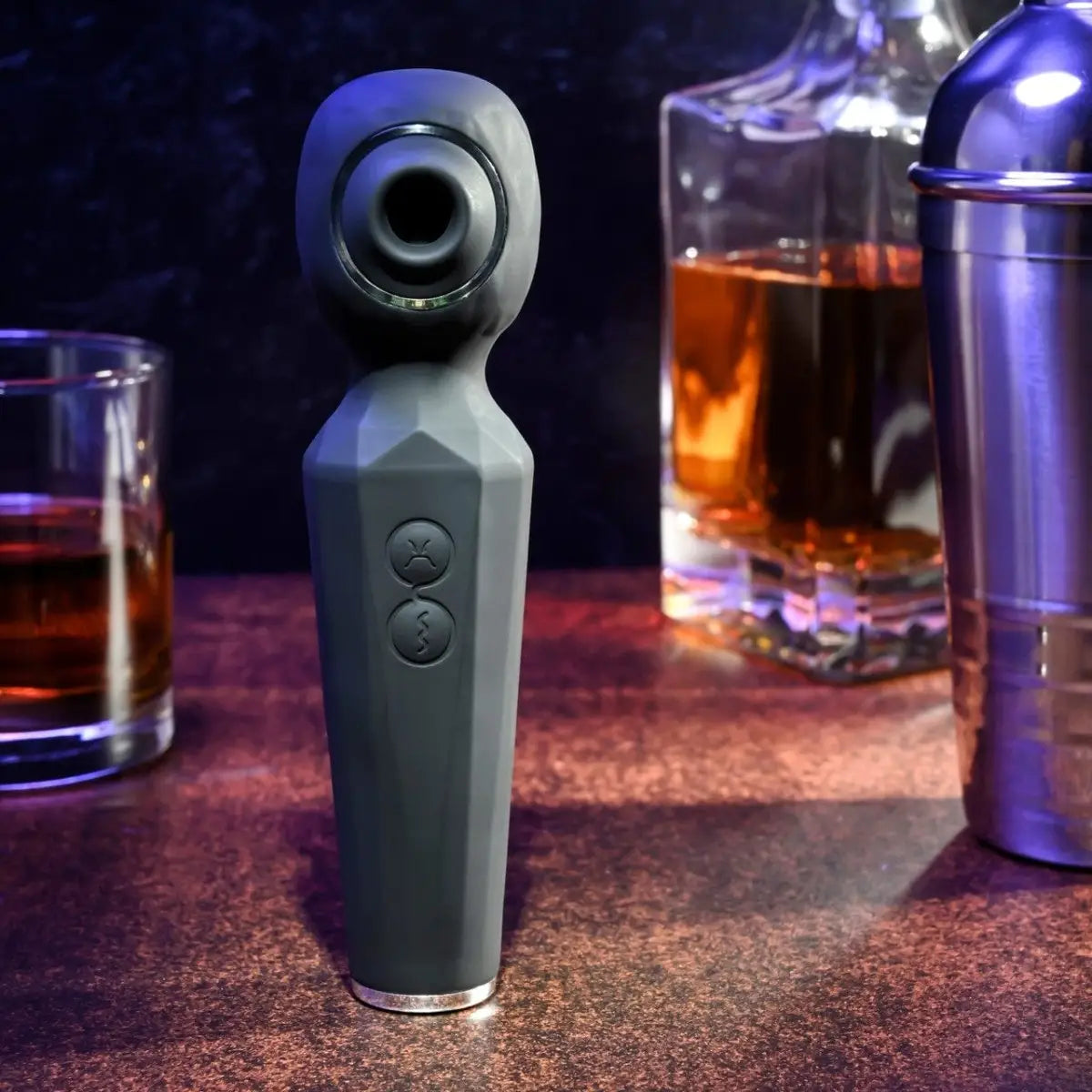 Evolved® Rainbow Sucker Dual Function Wand Vibrator - Rolik®