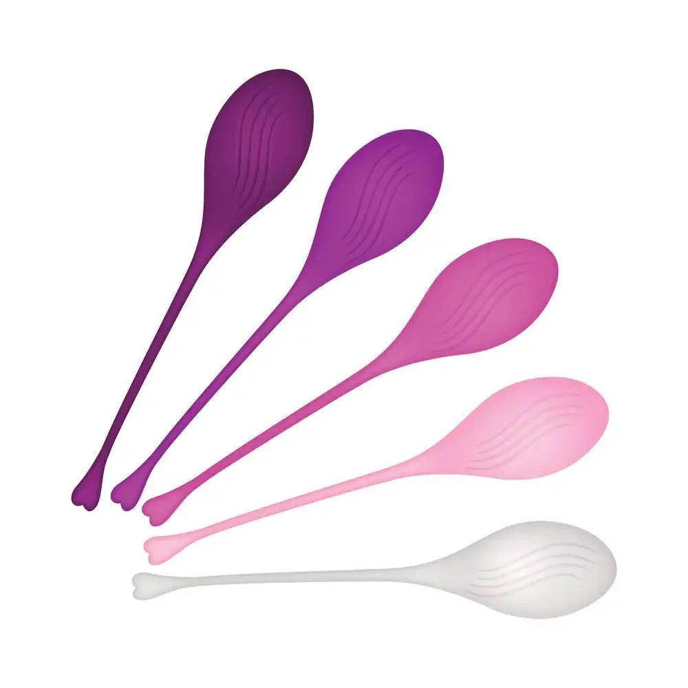 Evolved® Tight & Delight Silicone Kegel Set Of 5 - Rolik®