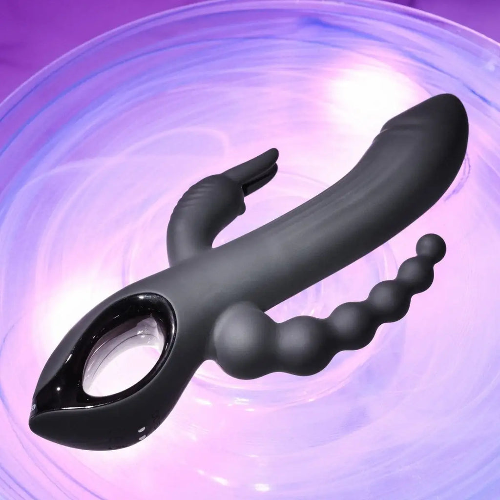 Evolved® Trifecta Triple Stim Rechargeable Vibrator - Rolik®