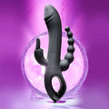 Evolved® Trifecta Triple Stim Rechargeable Vibrator - Rolik®