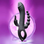 Evolved® Trifecta Triple Stim Rechargeable Vibrator - Rolik®