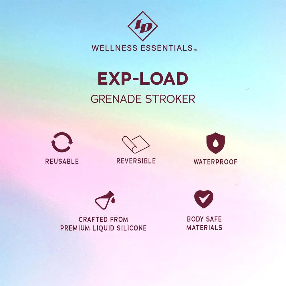 ID Lubricants® EXP-LOAD Reusable Silicone Stroker - Rolik®