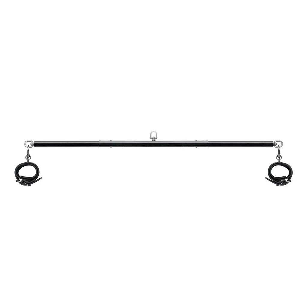 Expander Spreader Bar and Cuffs Set - Black - Restraints