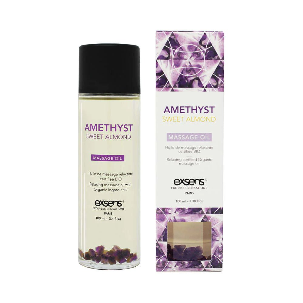 Exsens® Amethyst Sweet Almond Massage Oil - Rolik®