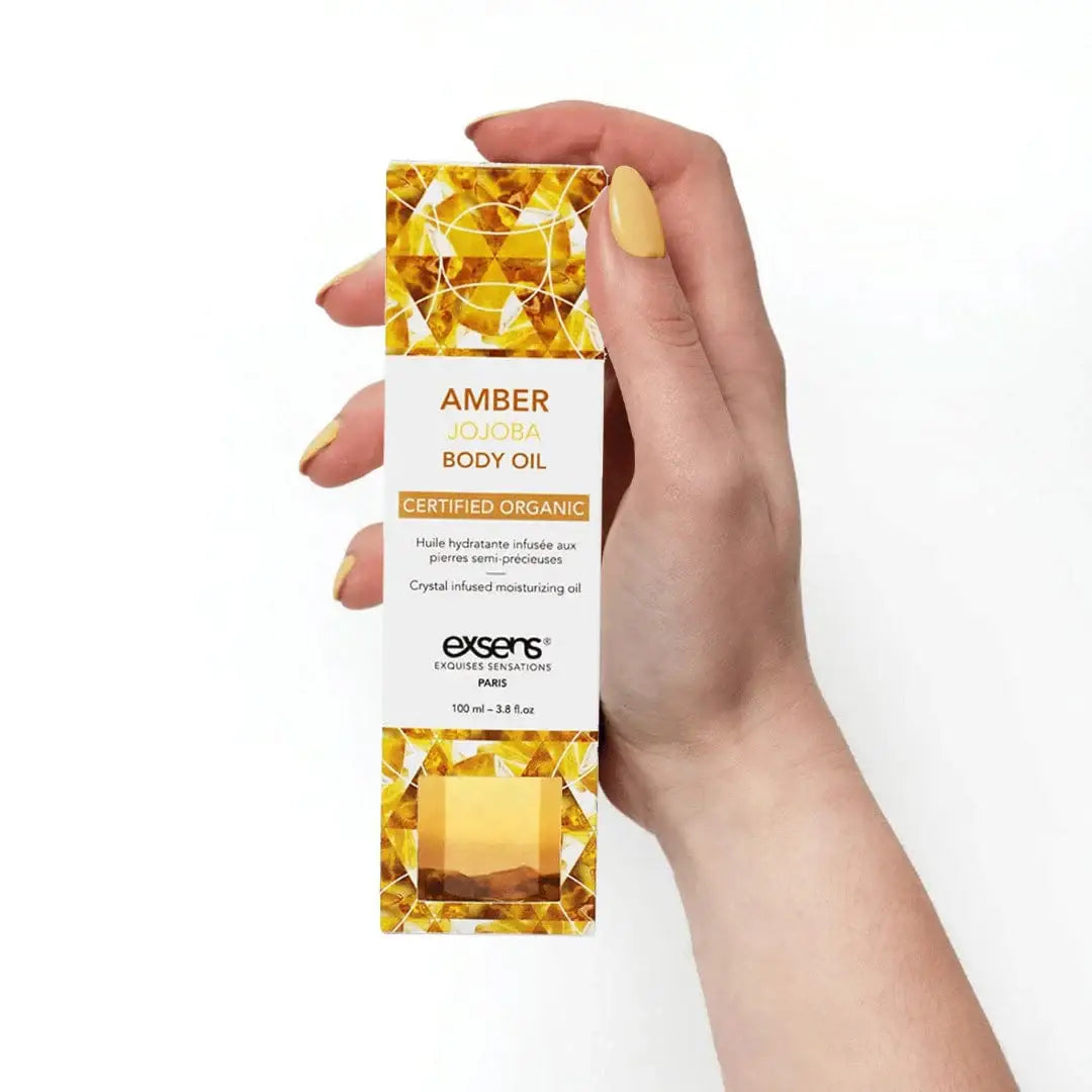Exsens® Amber Jojoba Organic Body Oil - 3.4 fl. oz. - Massage
