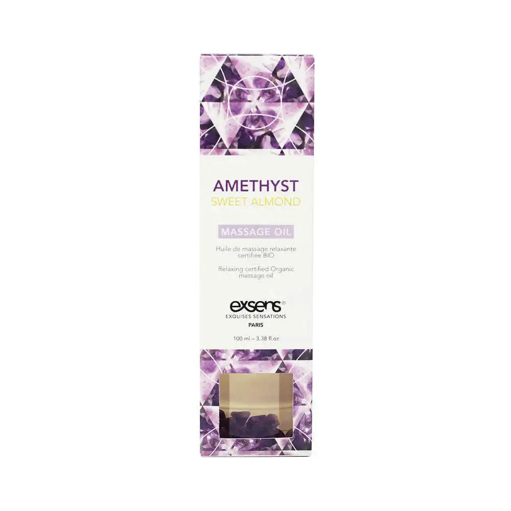 Exsens® Amethyst Sweet Almond Massage Oil - Rolik®