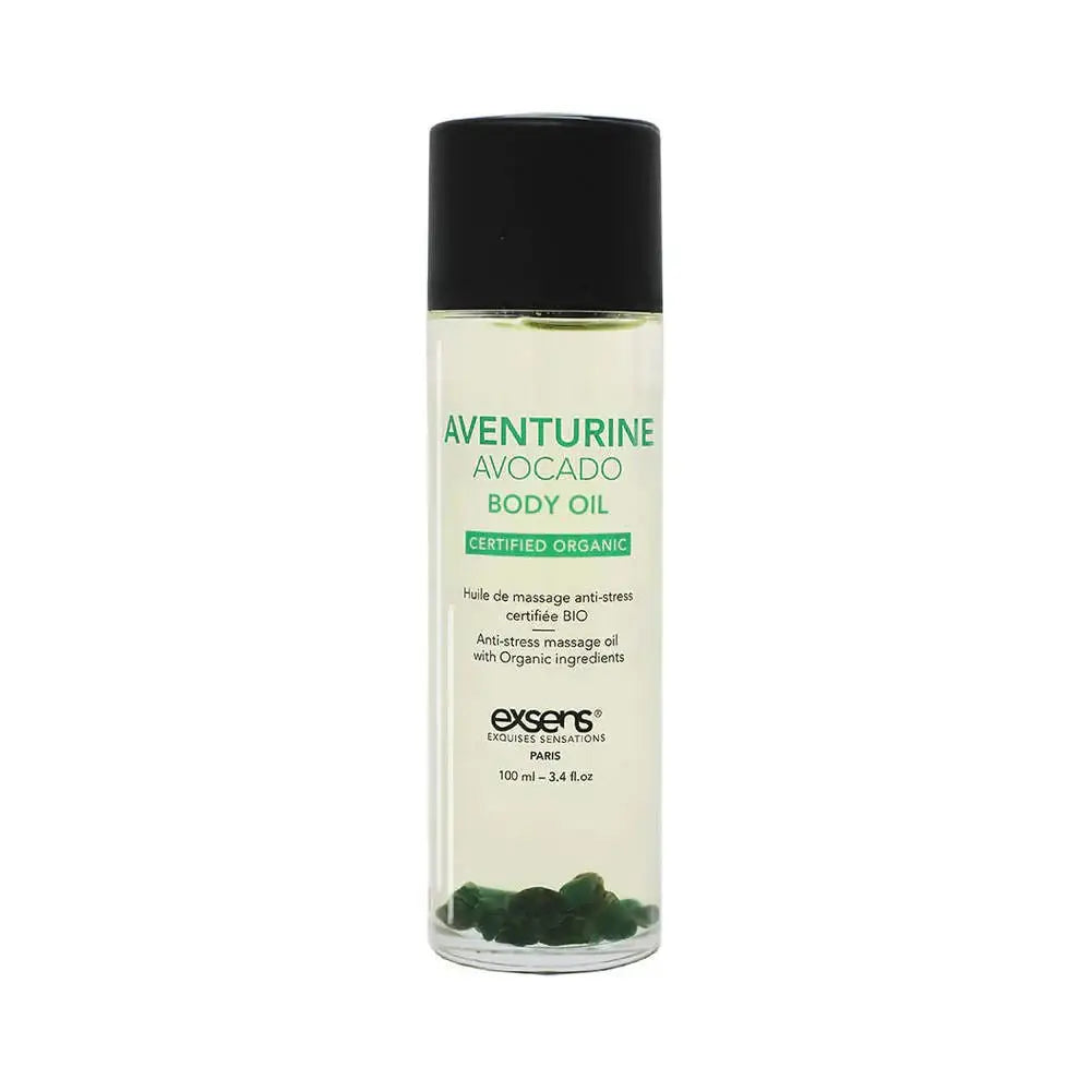 Exsens® Adventurine Avocado Organic Body Oil - Rolik®