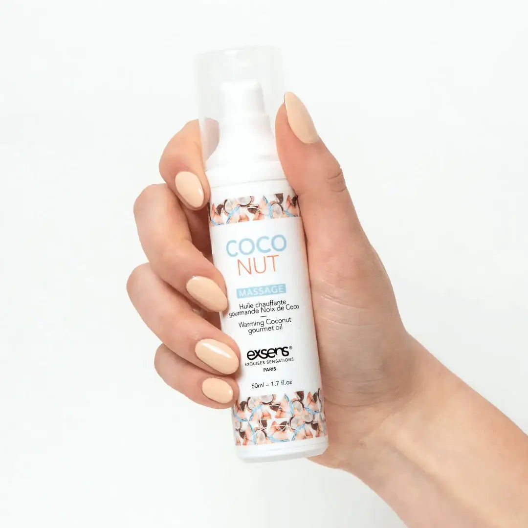 Exsens® Coconut Warming Massage Oil - 1.7 fl. oz.