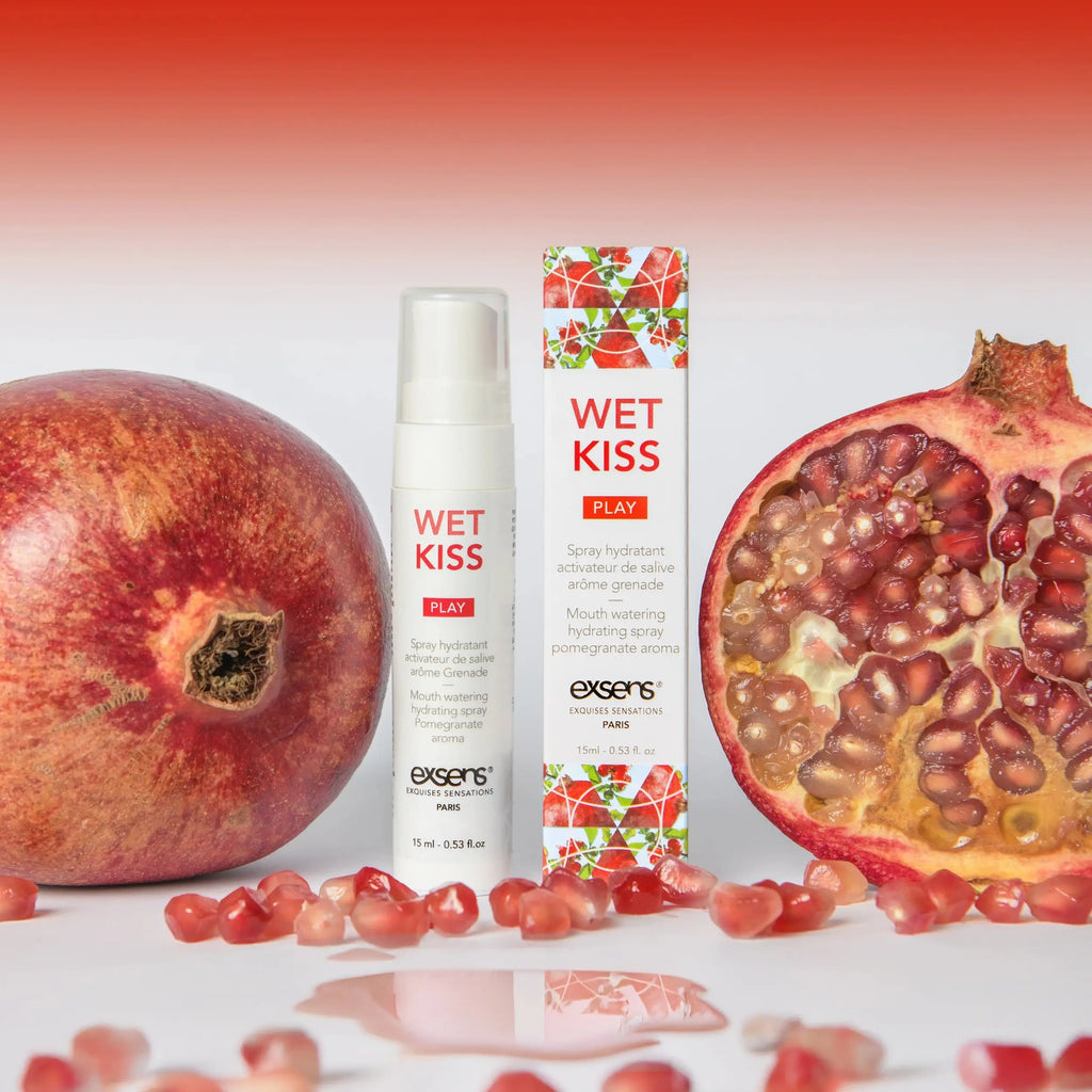 Exsens® Exsens Wet Kiss Saliva-Activating Mouth Spray | Pomegranate & Lime