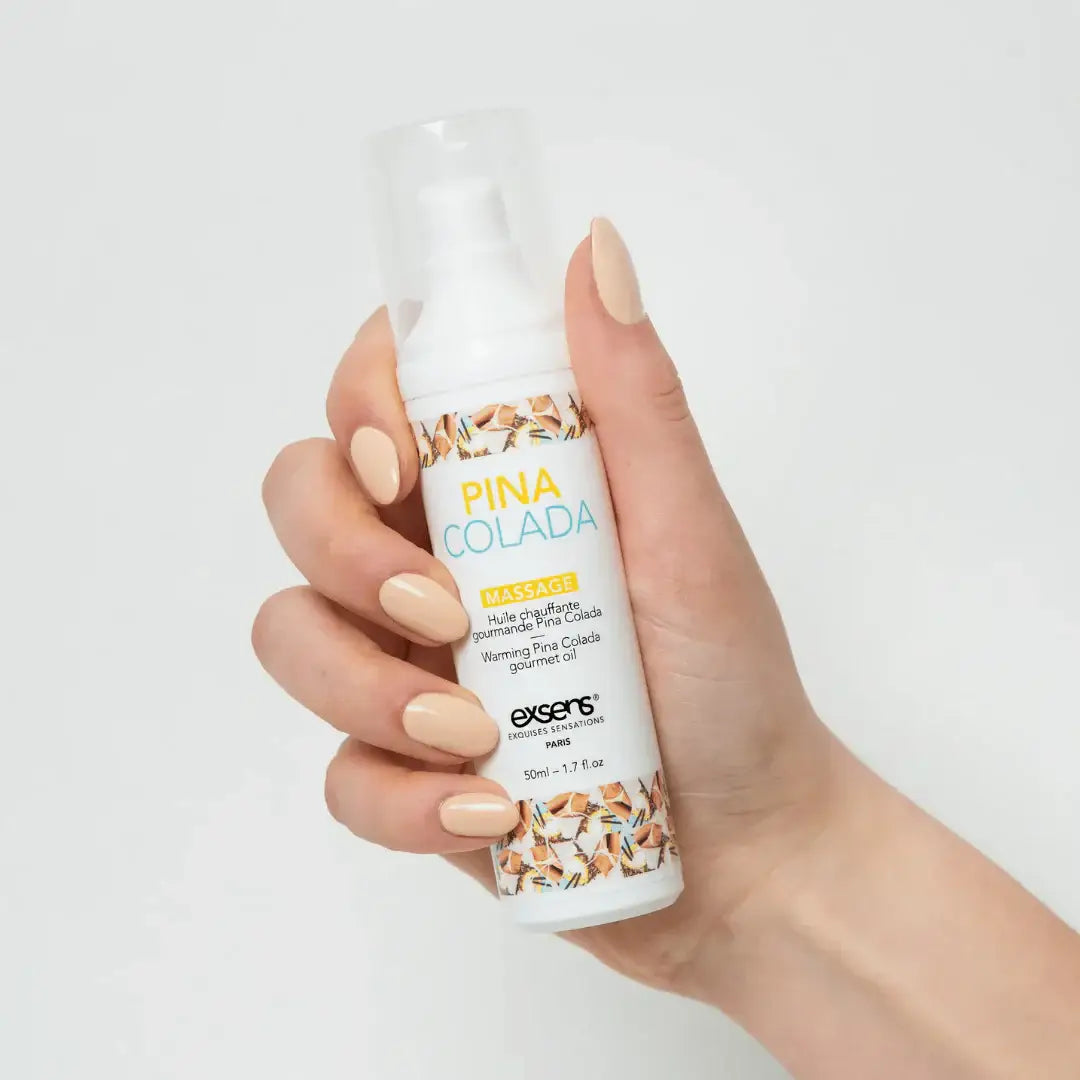 Exsens® Pina Colada Warming Massage Oil - 1.7 fl. oz.