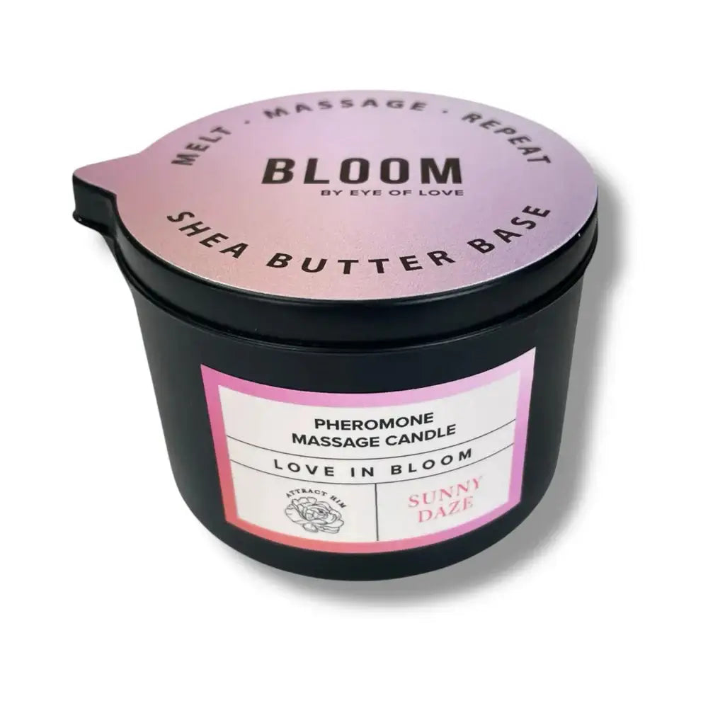 Eye of Love Bloom Pheromone Massage Candle Sunny Daze Rolik®