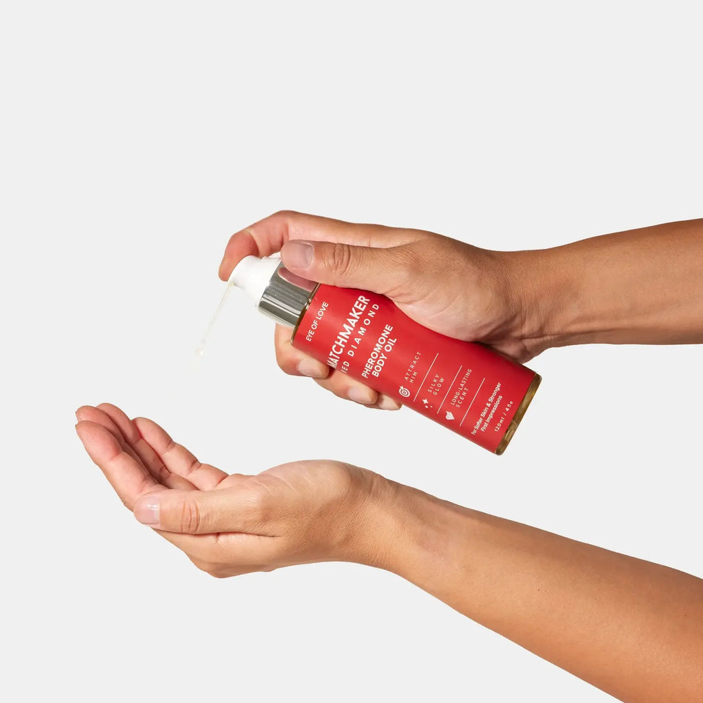 Eye of Love Matchmaker Red Diamond Pheromone Body Oil – Attract Him 4 fl oz