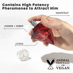 Matchmaker Red Diamond Attract Her/Him Pheromone Perfume - Body Spray