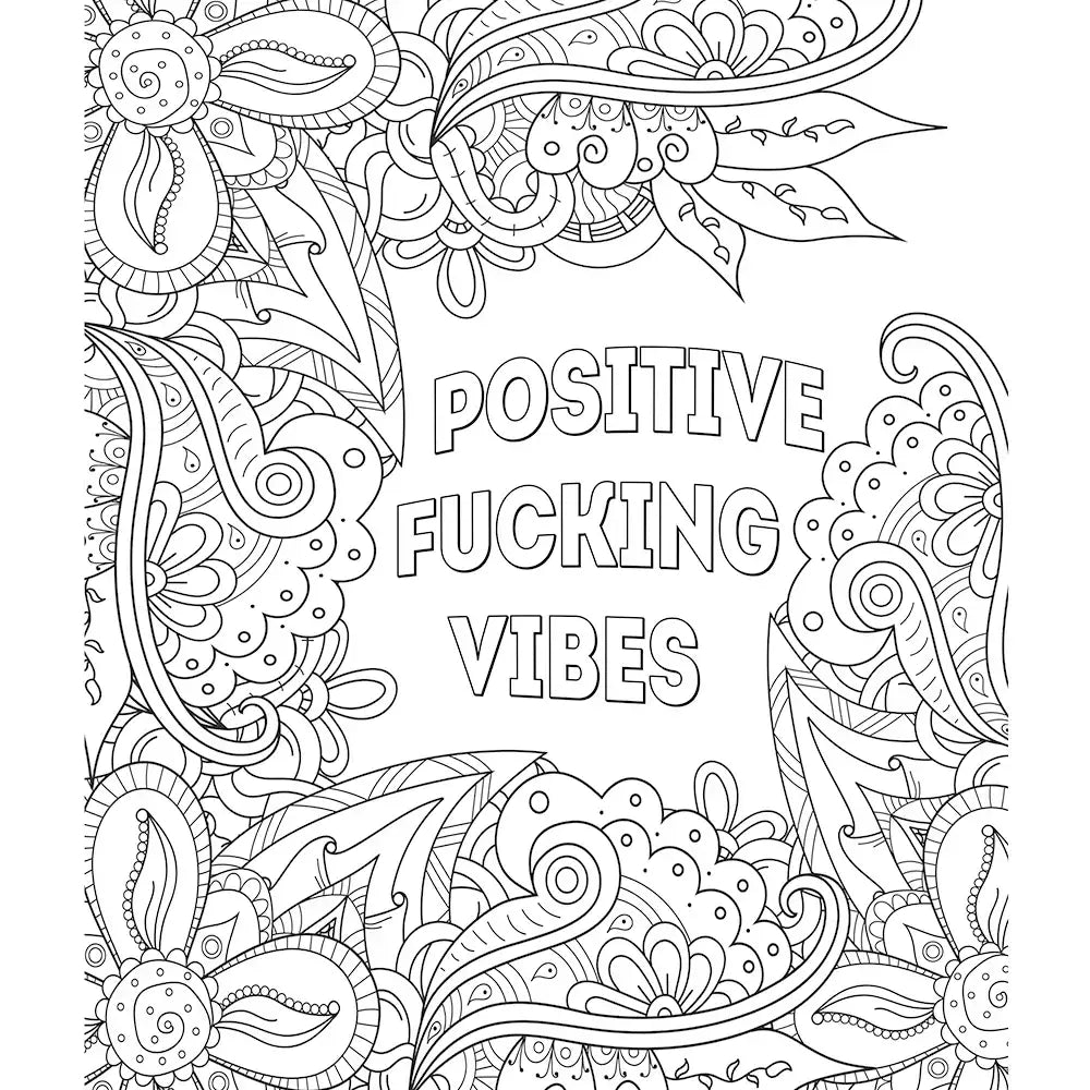 You Are a F*cking Badass Coloring Book - Books