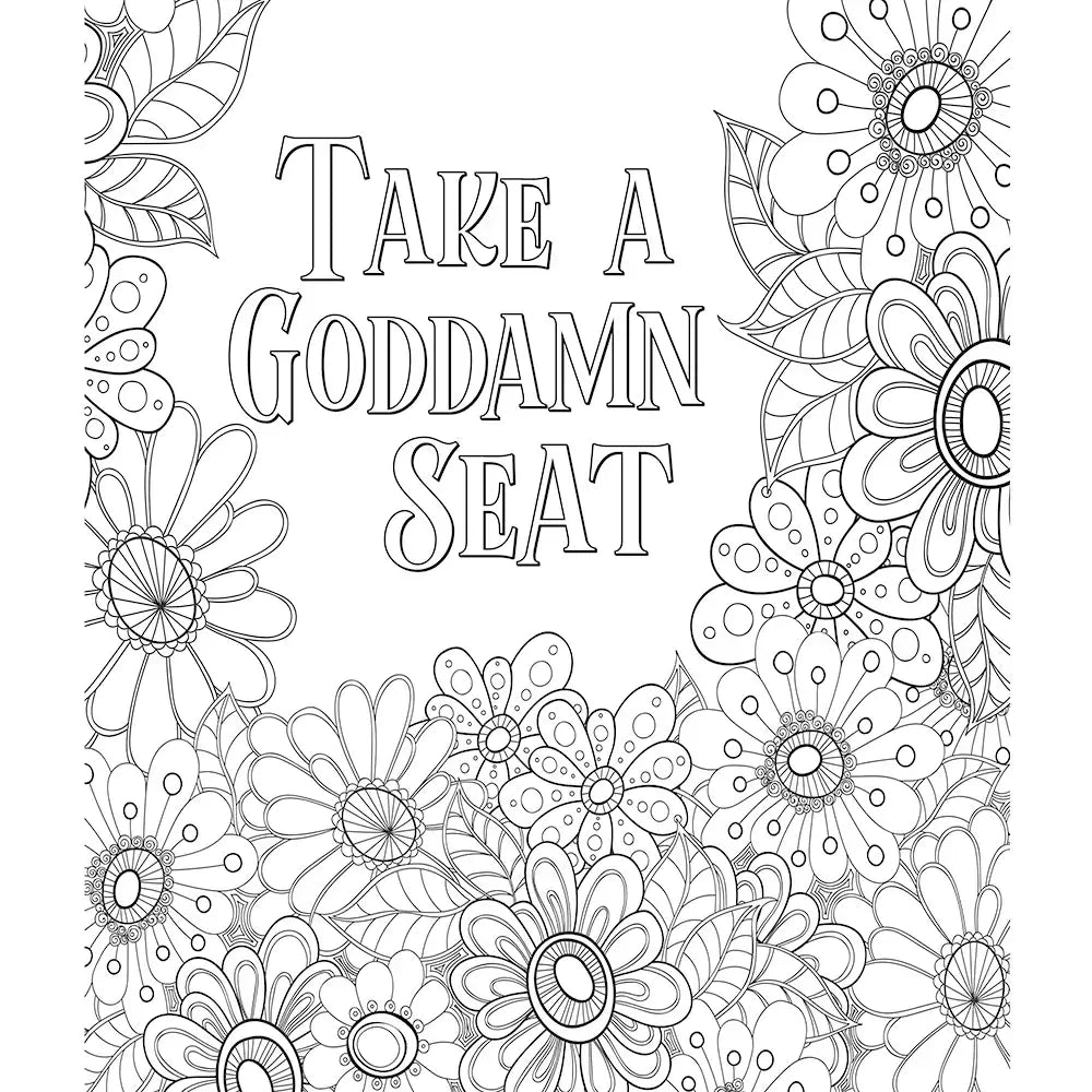 You Are a F*cking Badass Coloring Book - Books