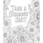 You Are a F*cking Badass Coloring Book - Books