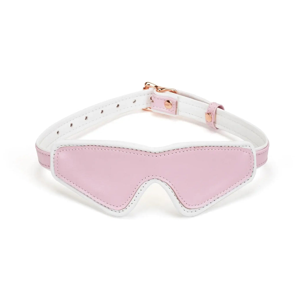 Fairy Collection Leather Blindfold - Pink