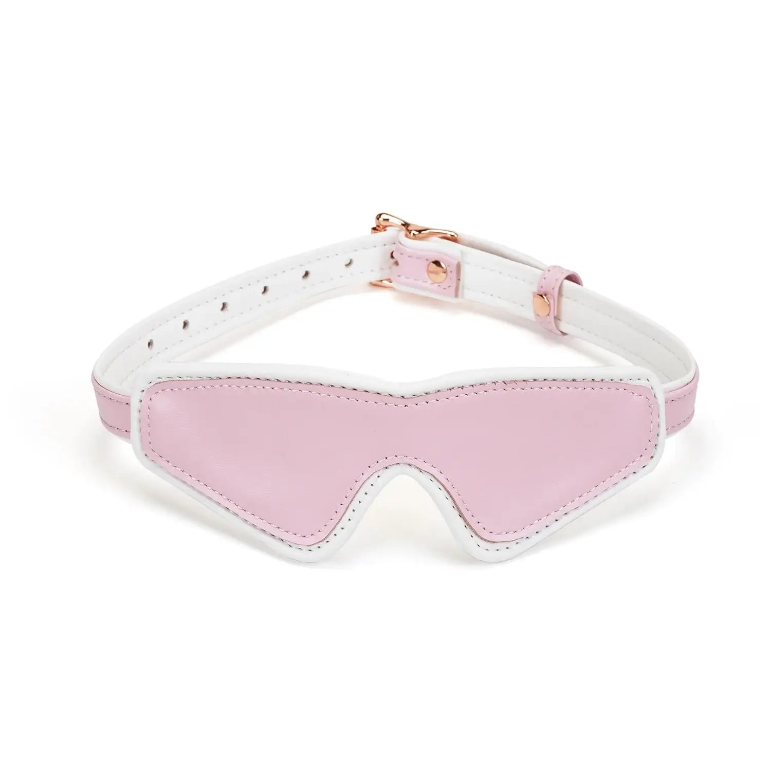 Fairy Collection Leather Blindfold - Pink