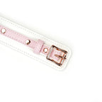 Fairy Collection Leather Collar with Leash - Restraints