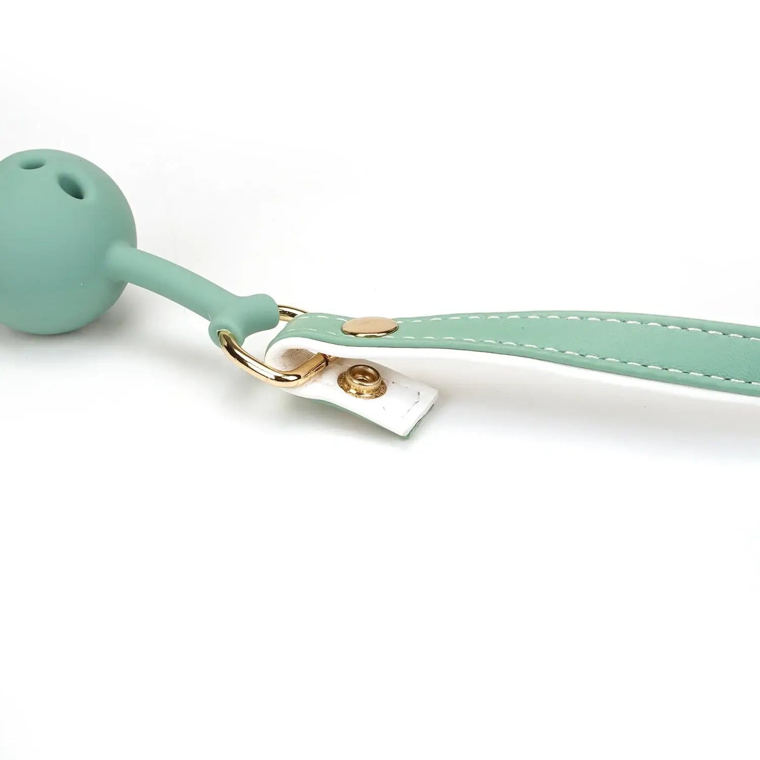 Fairy Collection Leather & Silicone Ball Gag - Gags