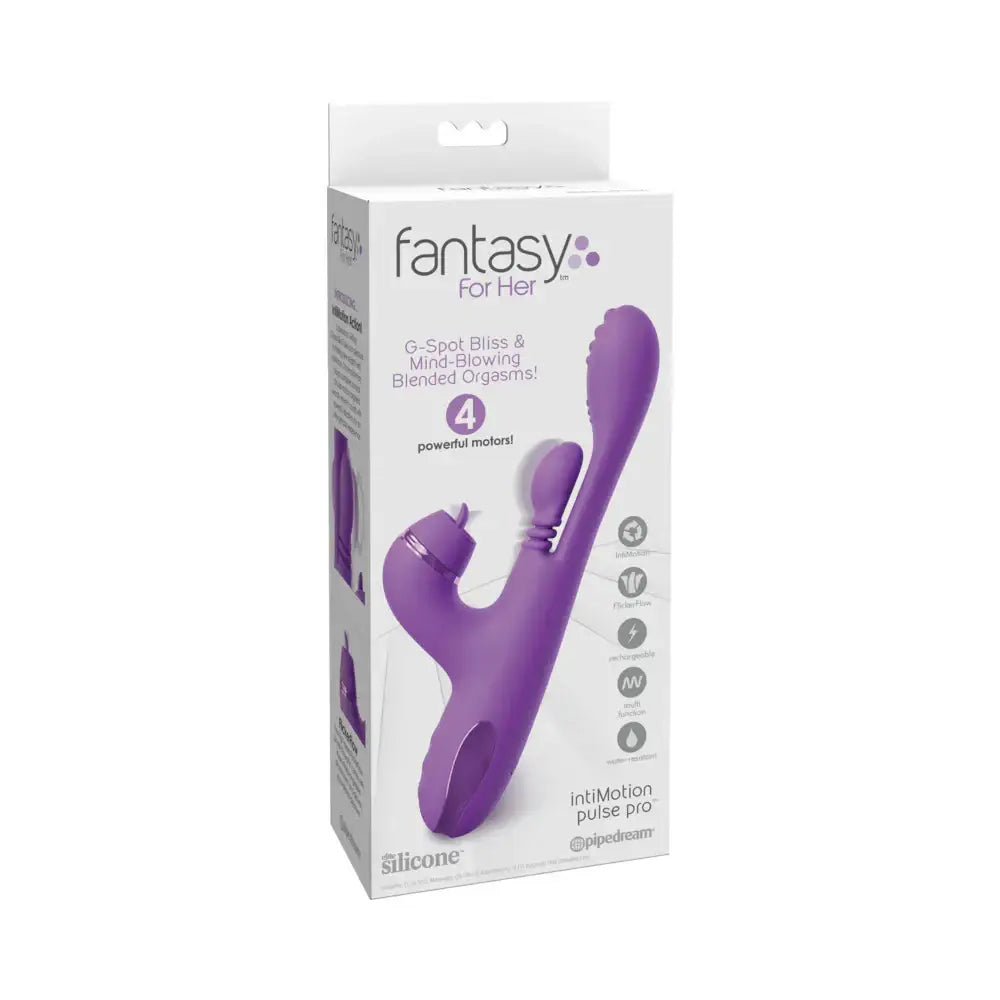 Pipedream® Fantasy for Her™ IntiMotion Pulse Pro™ Rabbit Vibrator Rolik®