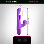 Pipedream® Fantasy for Her™ IntiMotion Pulse Pro™ Rabbit Vibrator Rolik®