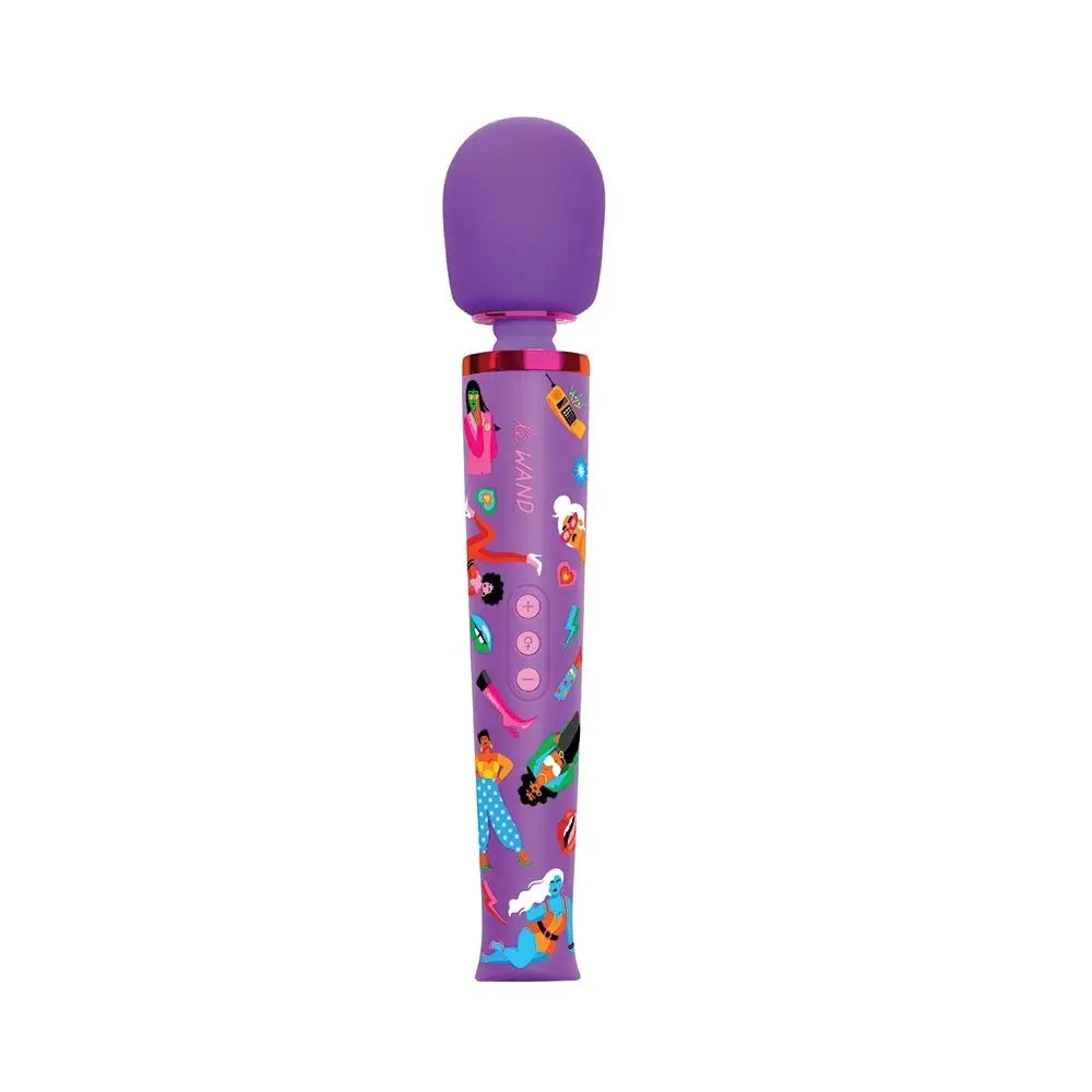 Le Wand Feel My Power Plug - in Wand Vibrator 2021 Special Edition by Jade Purple Brown - Rolik®
