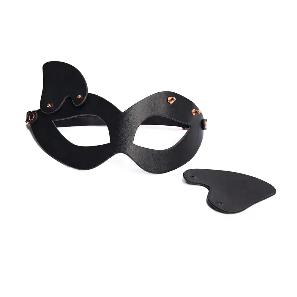 Black Feline Fatale Mask