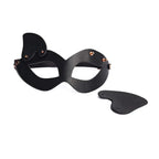 Black Feline Fatale Mask