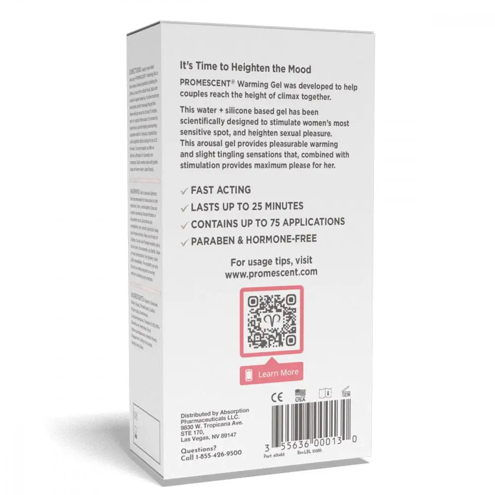 Promescent® Warming Female Arousal Gel - Rolik®