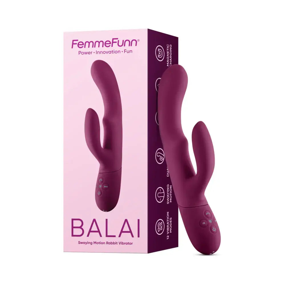 FemmeFunn Balai Side to Side Swaying Motion Rabbit Vibrator