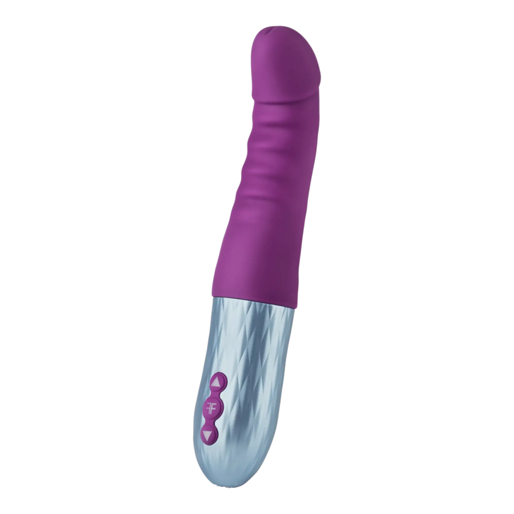 FemmeFunn Cadenza Thrusting G-Spot Vibrator - 7 Speed Premium Rechargeable Purple