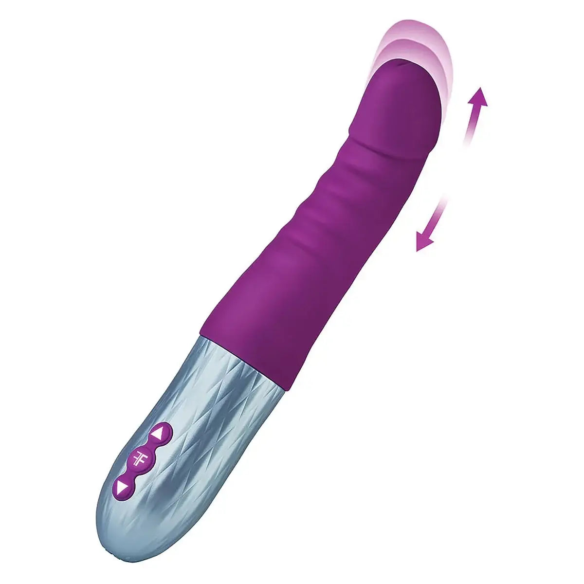 FemmeFunn Cadenza Thrusting G-Spot Vibrator - 7 Speed Premium Rechargeable Purple